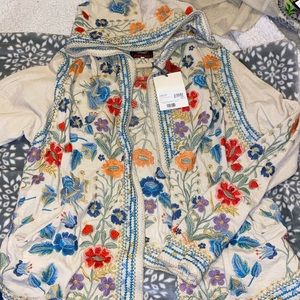 Johnny Was Yaya Betty Hooded Cardigan 
Never used, Original tag & Price still on